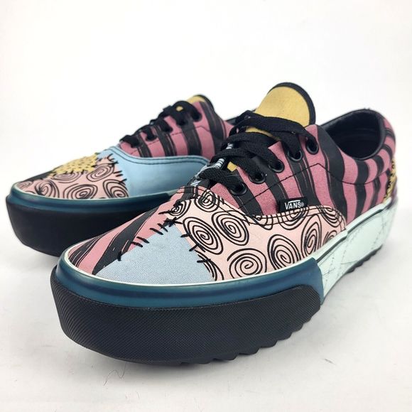 Vans Shoes - Vans x Disney Era Stacked Sally Nightmare Before Christmas Platform Sneakers
